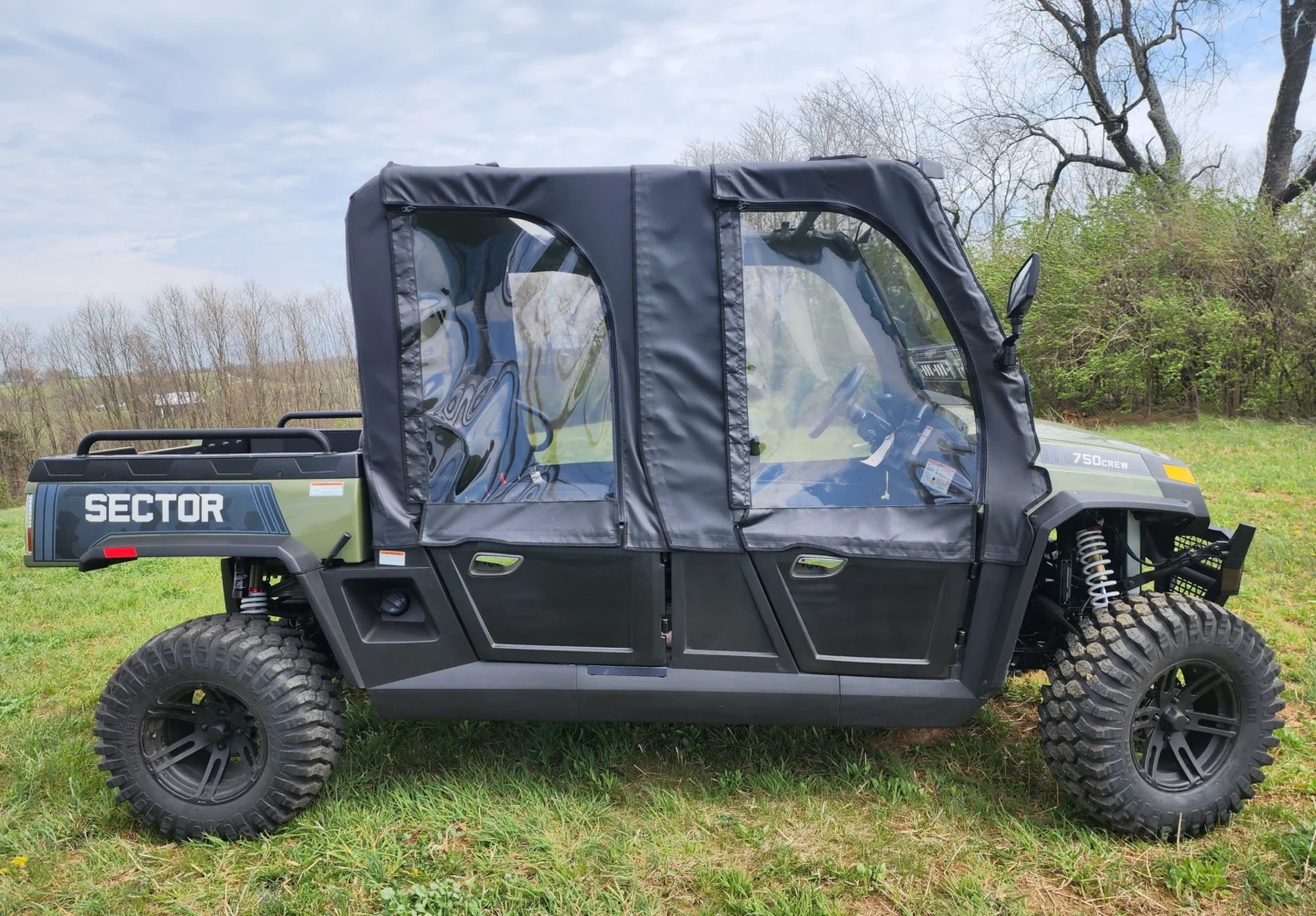 HiSun Sector 750 Crew - Door/Rear Window Combo - UTV Cab Enclosures