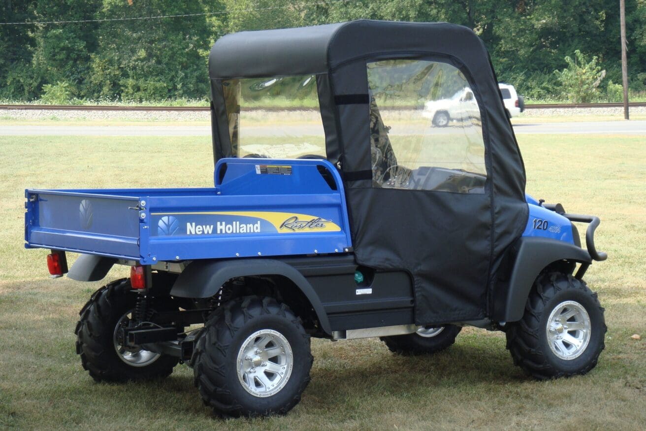 New Holland Rustler 120/125 side doors and rear window combo
