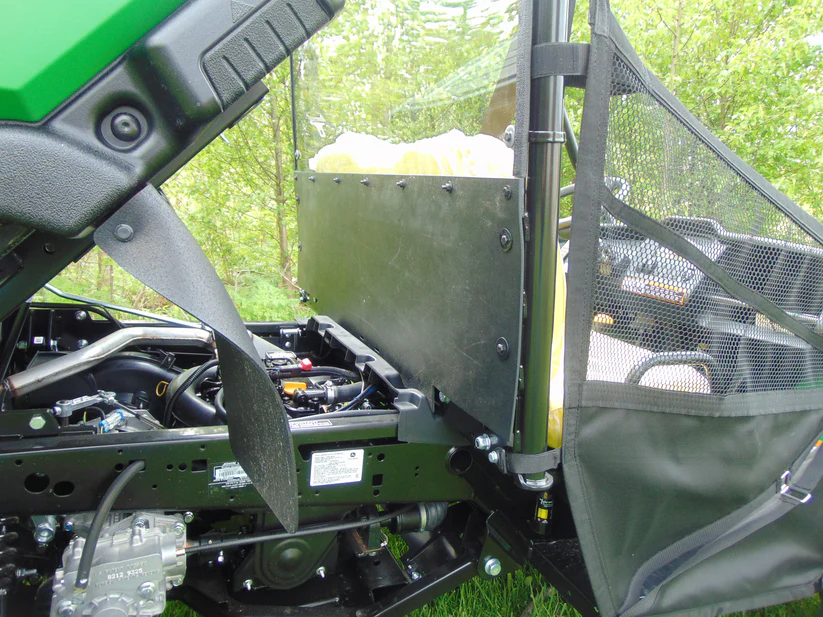 John Deere Gator with back panel options.