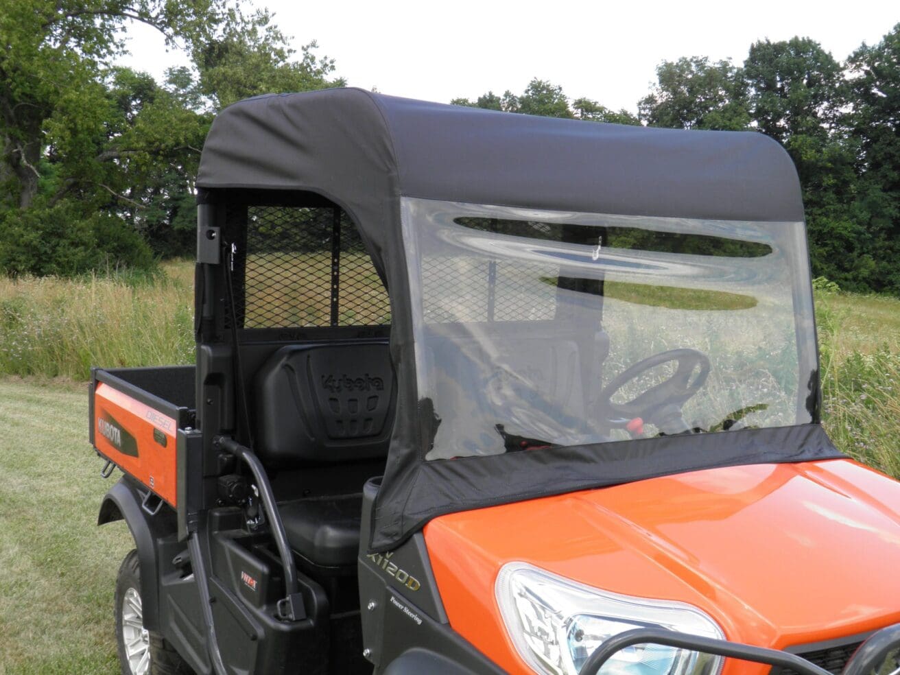 Kubota RTV-X1200 cab enclosure.