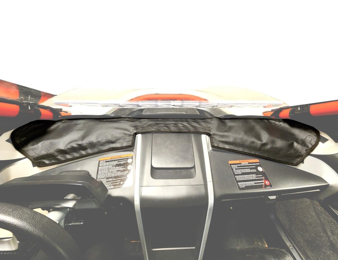 Black dash cover for Can-Am Maverick.