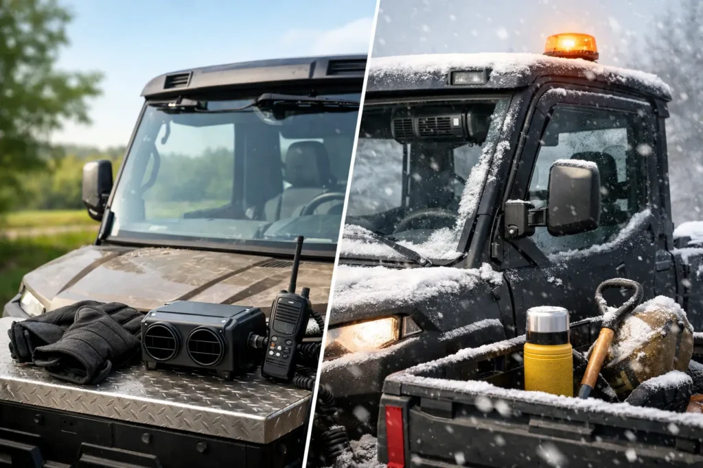 Top UTV Cab Accessories for Work and Weather