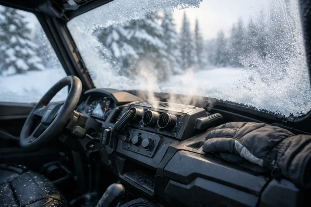 Best UTV Defrost Solutions for Cold-Weather Cabs