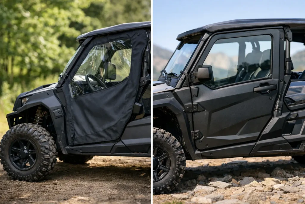 UTV Soft Doors vs Hard Doors: Which Fits?