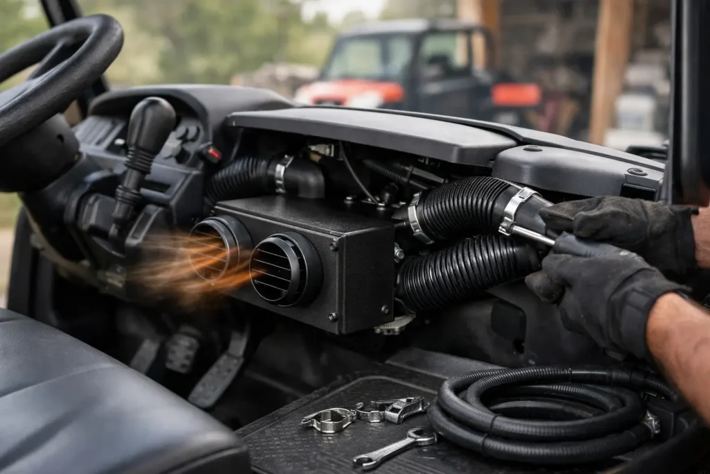 Kubota RTV Heater Installation Made Practical