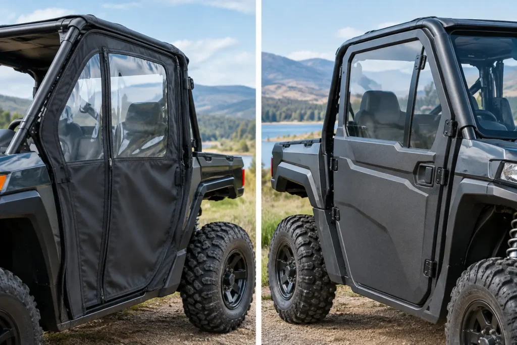 Zippered Doors Versus Framed Doors for UTVs