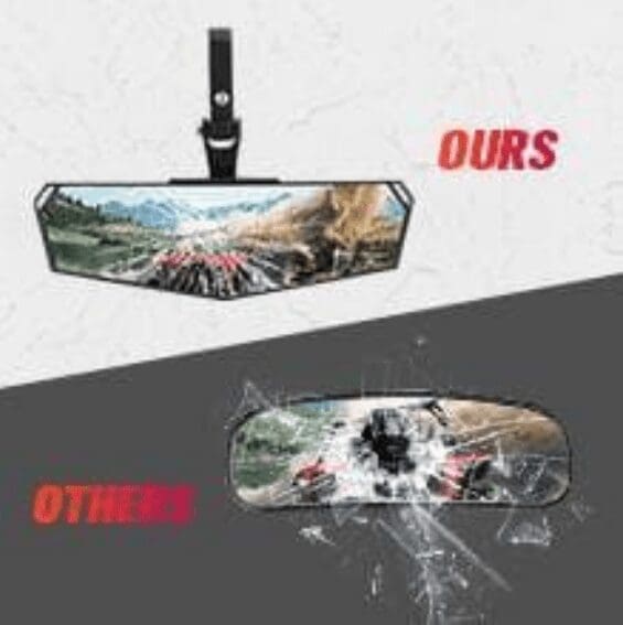 1.5" - 2" Rearview Mirror for Polaris RZR/Pioneer/Talon/X3/CFMoto/Kawasaki - Image 6