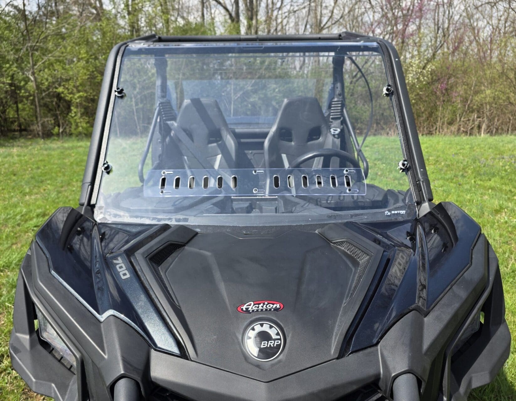 2021+ Can-Am Commander - 1-Piece, Front Windshield - Image 3