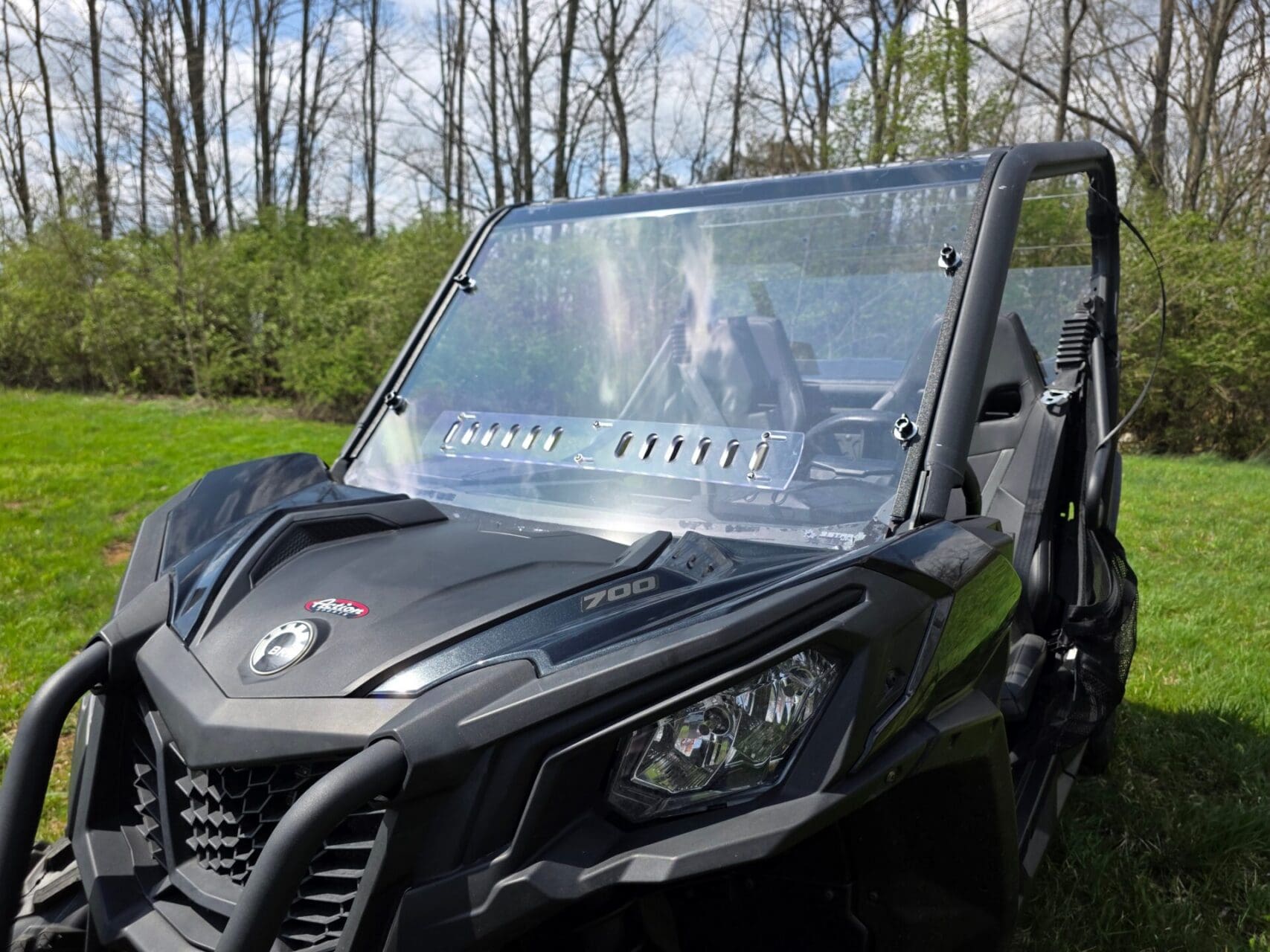 2021+ Can-Am Commander - 1-Piece, Front Windshield - Image 2
