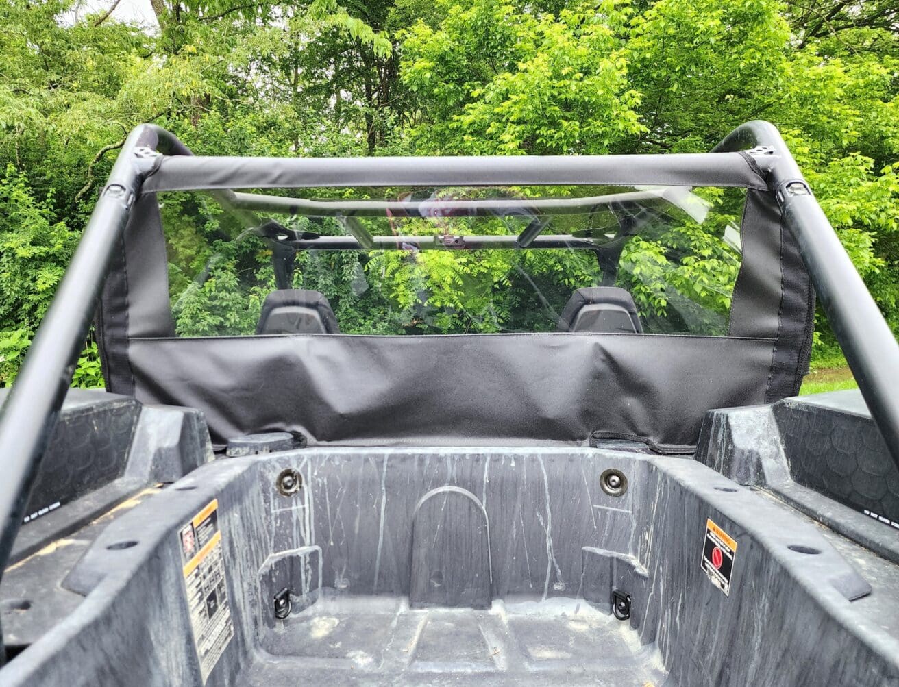 2024-2027 Polaris RZR XP 1000 - Canvas Back Panel