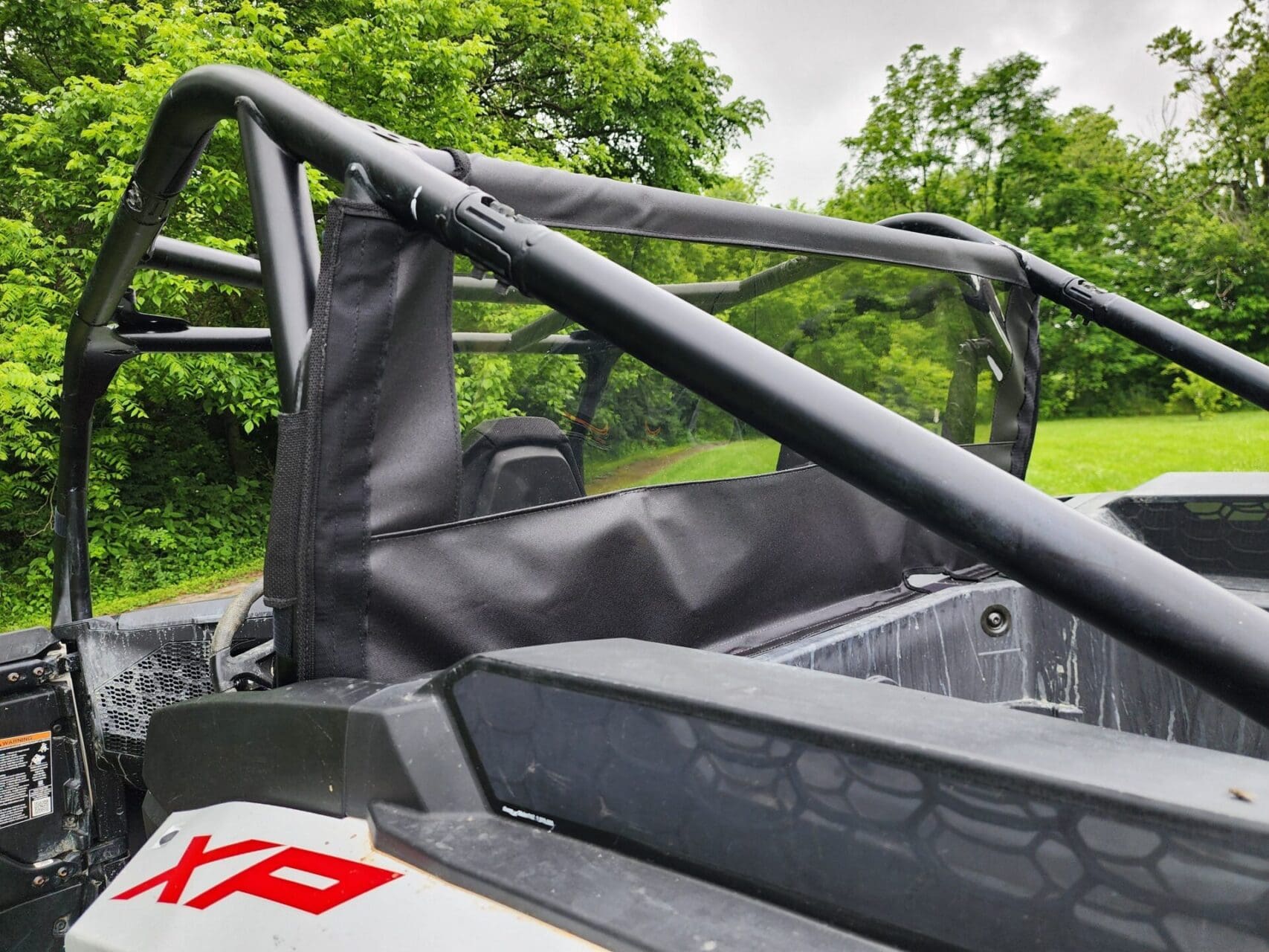 2024-2027 Polaris RZR XP 1000 - Canvas Back Panel - Image 2