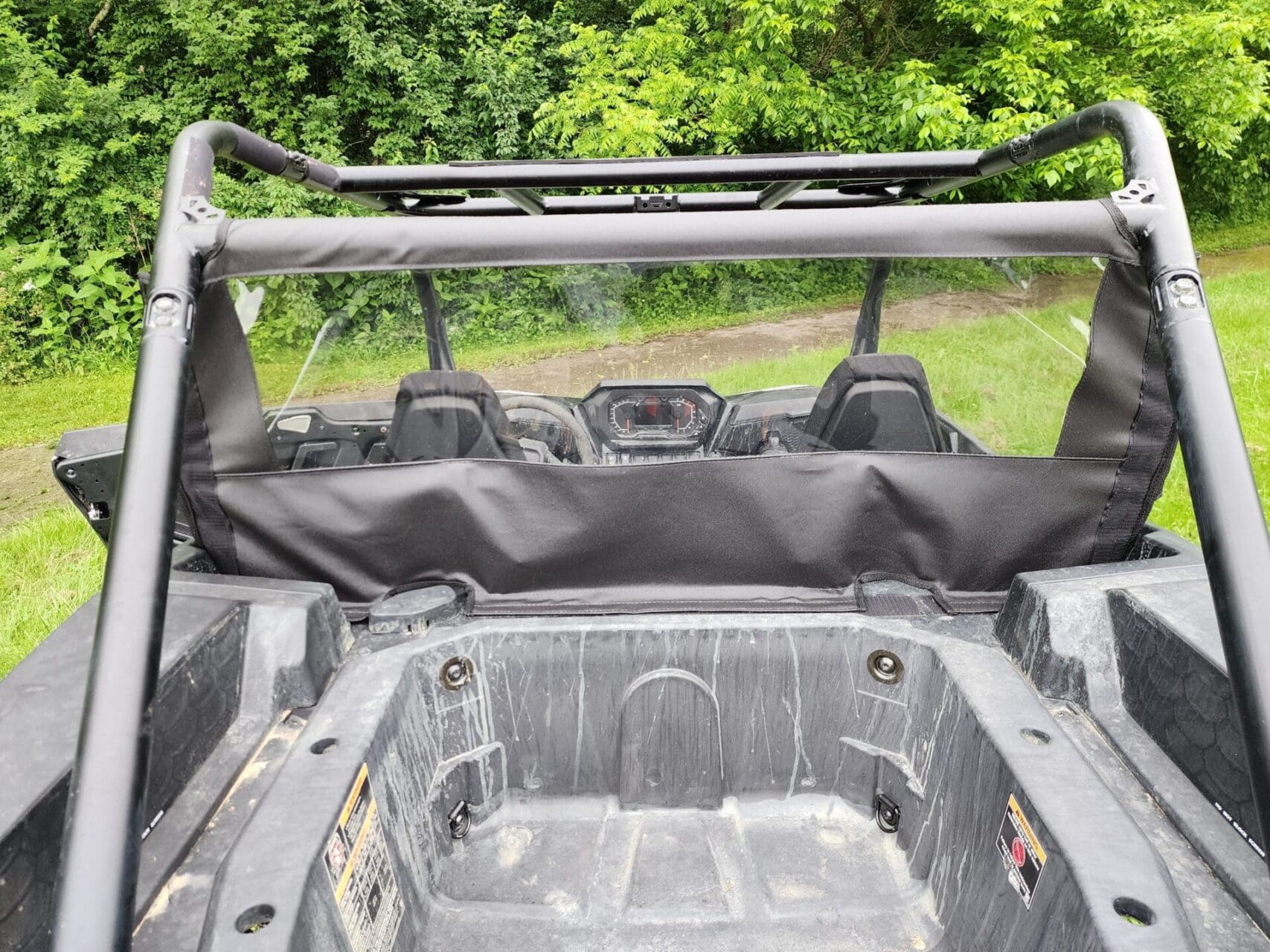 2024-2027 Polaris RZR XP 1000 - Canvas Back Panel - Image 4