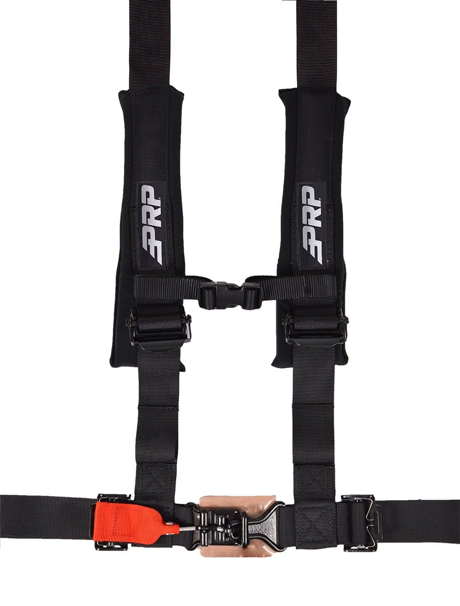 4.2 Harness with Latch and Link Lap Belt, Black