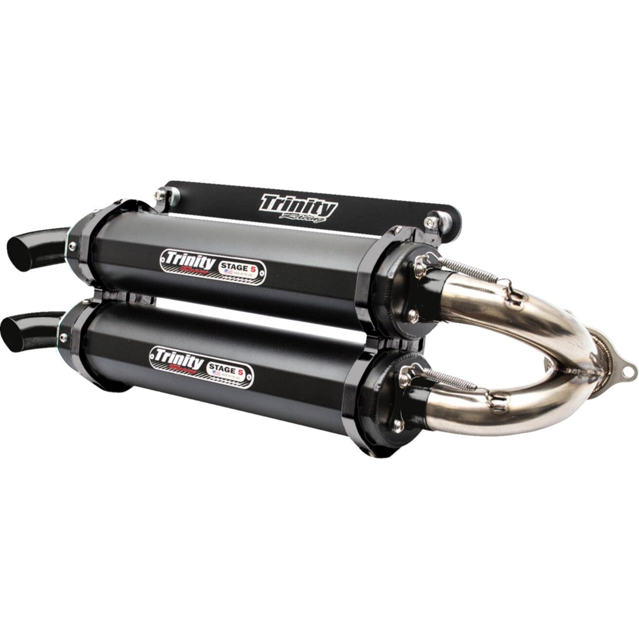 Rzr Xp/Xp4 Turbo / Turbo S Dual Slip On - Cerakote Black