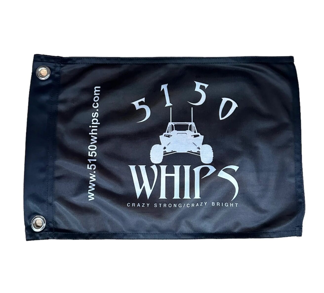 5150 Whips - Heavy Duty 3' x 5' Black 5150 Flag