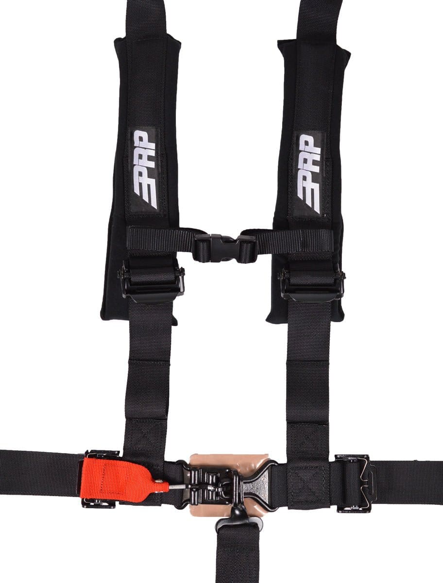 5.2 Harness with Shoulder Straps Sewn to Lap, Black