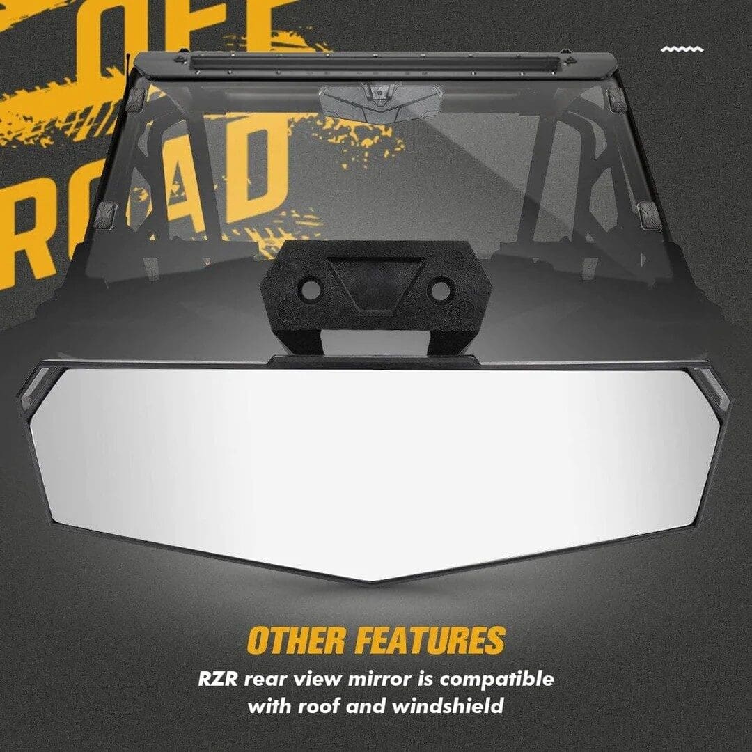 Center Rear View Mirror for Polaris RZR PRO XP 2020-2024 - Image 5