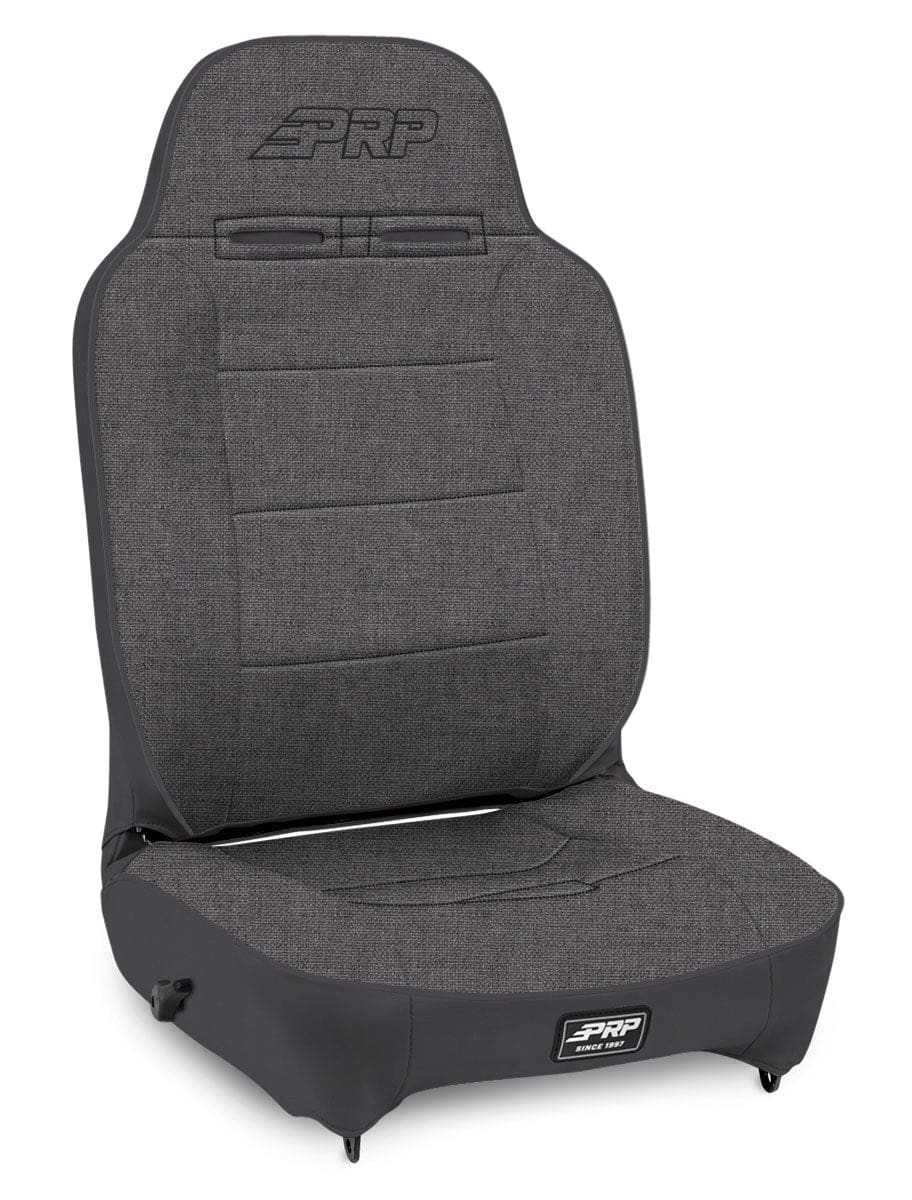 Enduro High Back Reclining Suspension Seat, Passenger Side; Grey