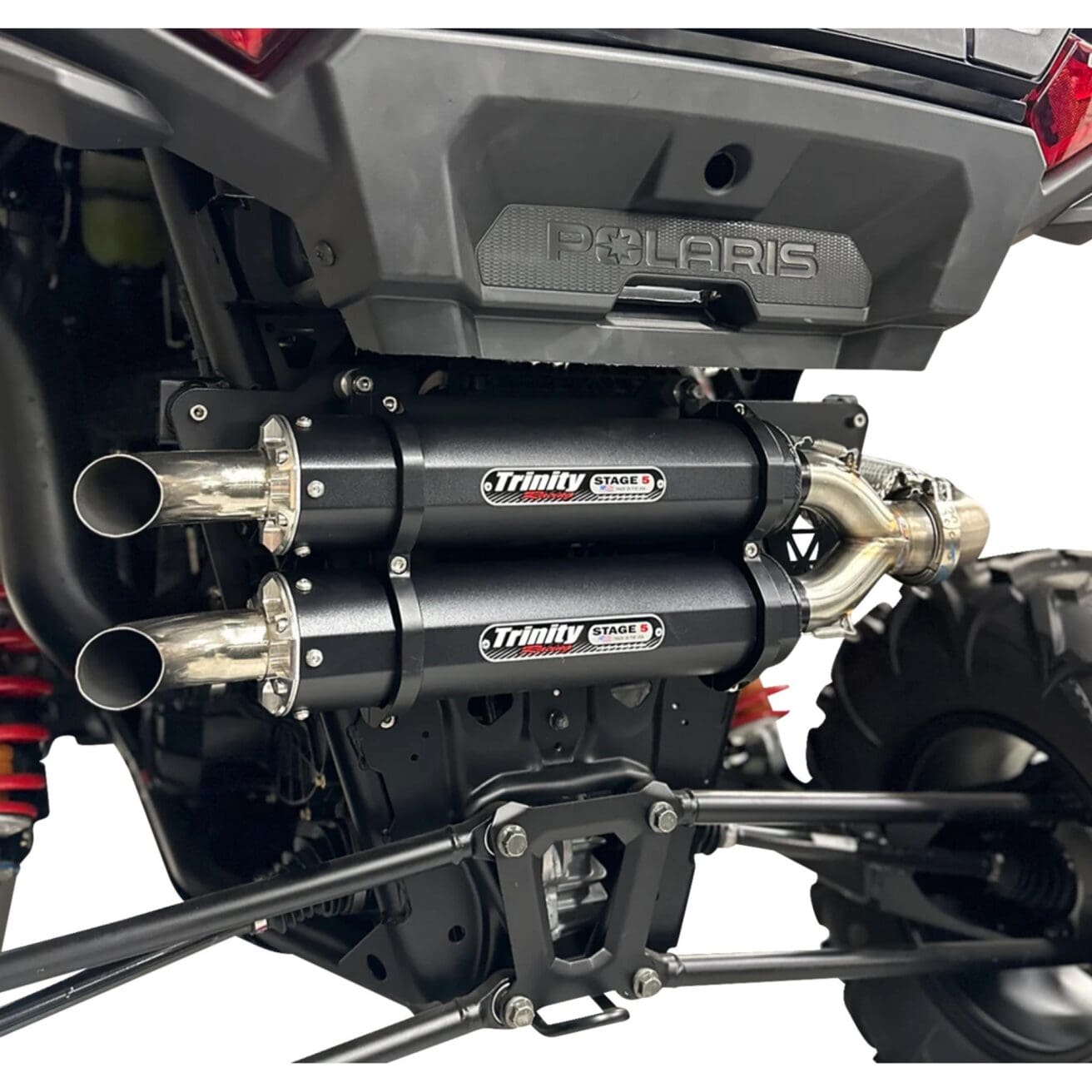 2024 Rzr Xp 1000 / Rzr Xp4 1000 Dual Slip On - Cerakote Black