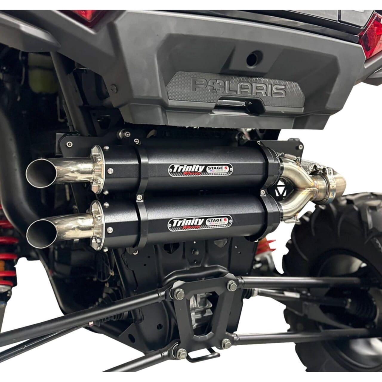 2024 Rzr Xp 1000 / Rzr Xp4 1000 Dual Slip On - Cerakote Black