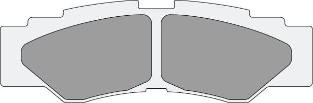 Yamaha YXZ 1000R Brake Pads - Includes 2 Pads= 1 Wheel - Image 2