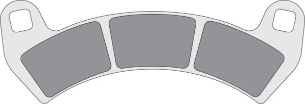 Rzr Xp Turbo S 4 Seat, Turbo R, Pro R Front Brake Pads - Includes 2 Pads= 1 Wheel - Image 2