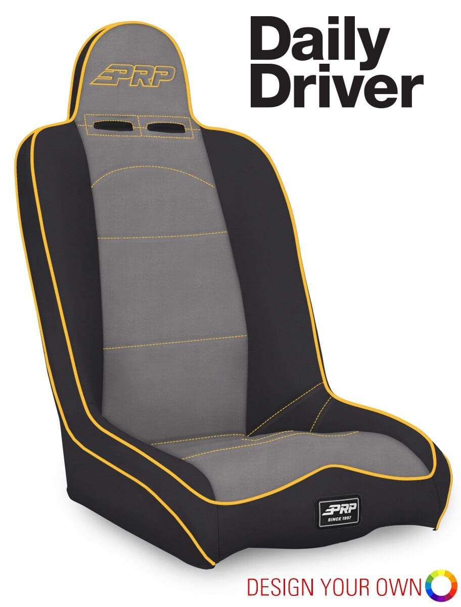 Daily Driver High Back 2" Extra Tall Suspension Seat