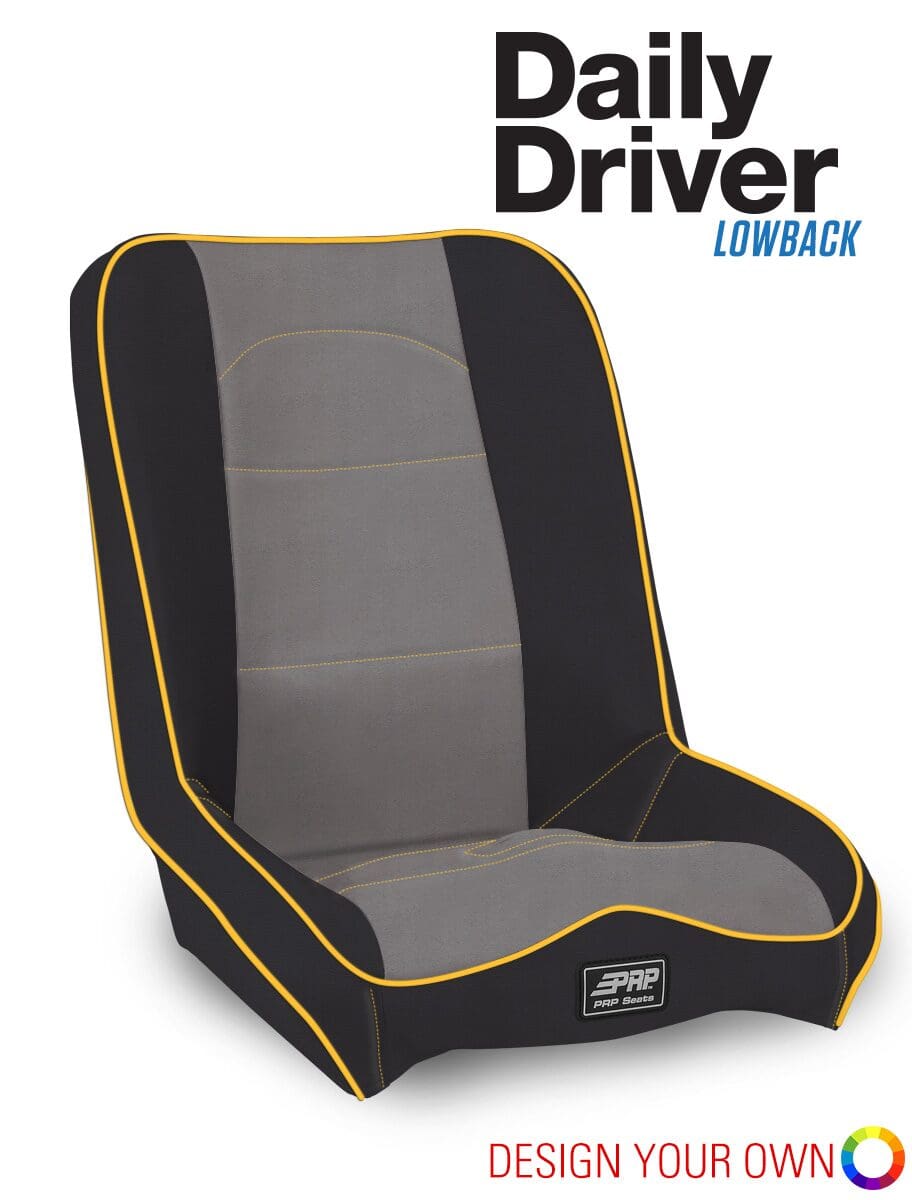 Daily Driver Low Back Extra Wide Suspension Seat