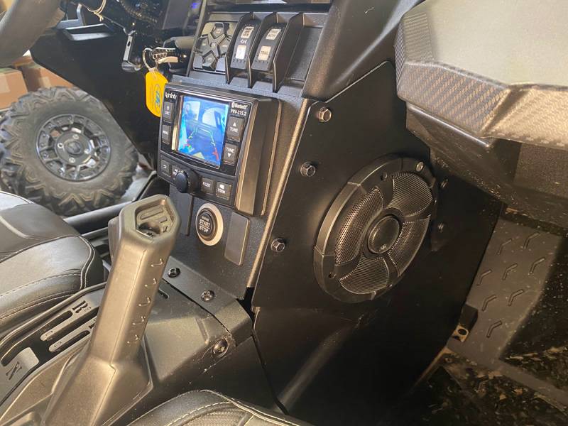 Can-Am X3 In-Dash Back Up Camera Monitor and Stereo Kit