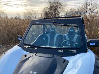 Teryx KRX 1000 Laminated Glass Windshield with vents (DOT Rated) - Image 3
