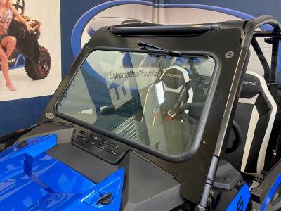 RZR Turbo S Laminated Glass Windshield with hand wiper - Image 3