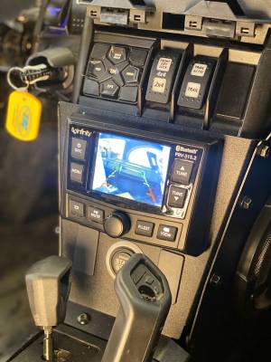 Can-Am X3 In-Dash Back Up Camera Monitor and Stereo Kit - Image 2
