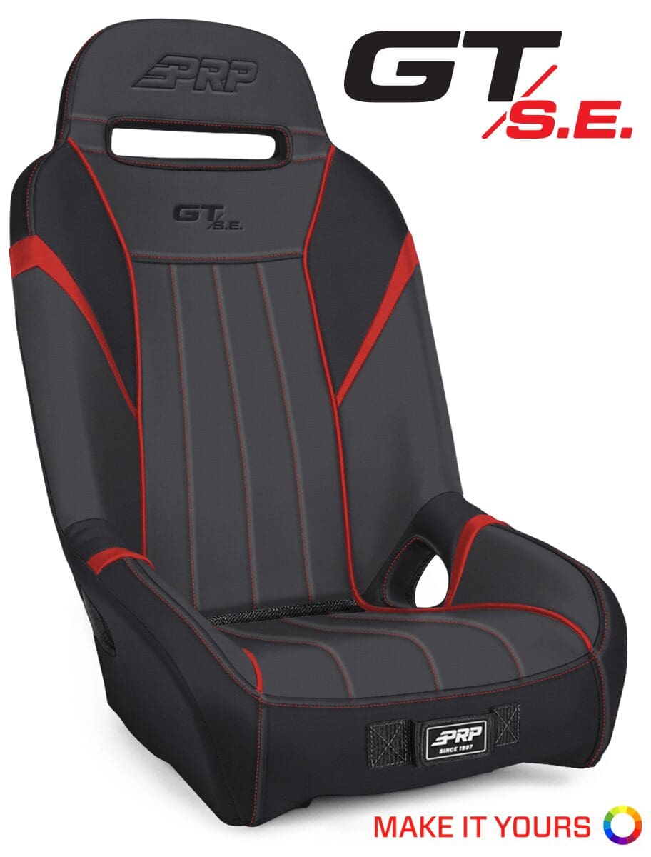 GT/S.E. Suspension Seat for Can-Am Maverick Sport/Trail (2018+), Commander (2021+), & Honda Talon.