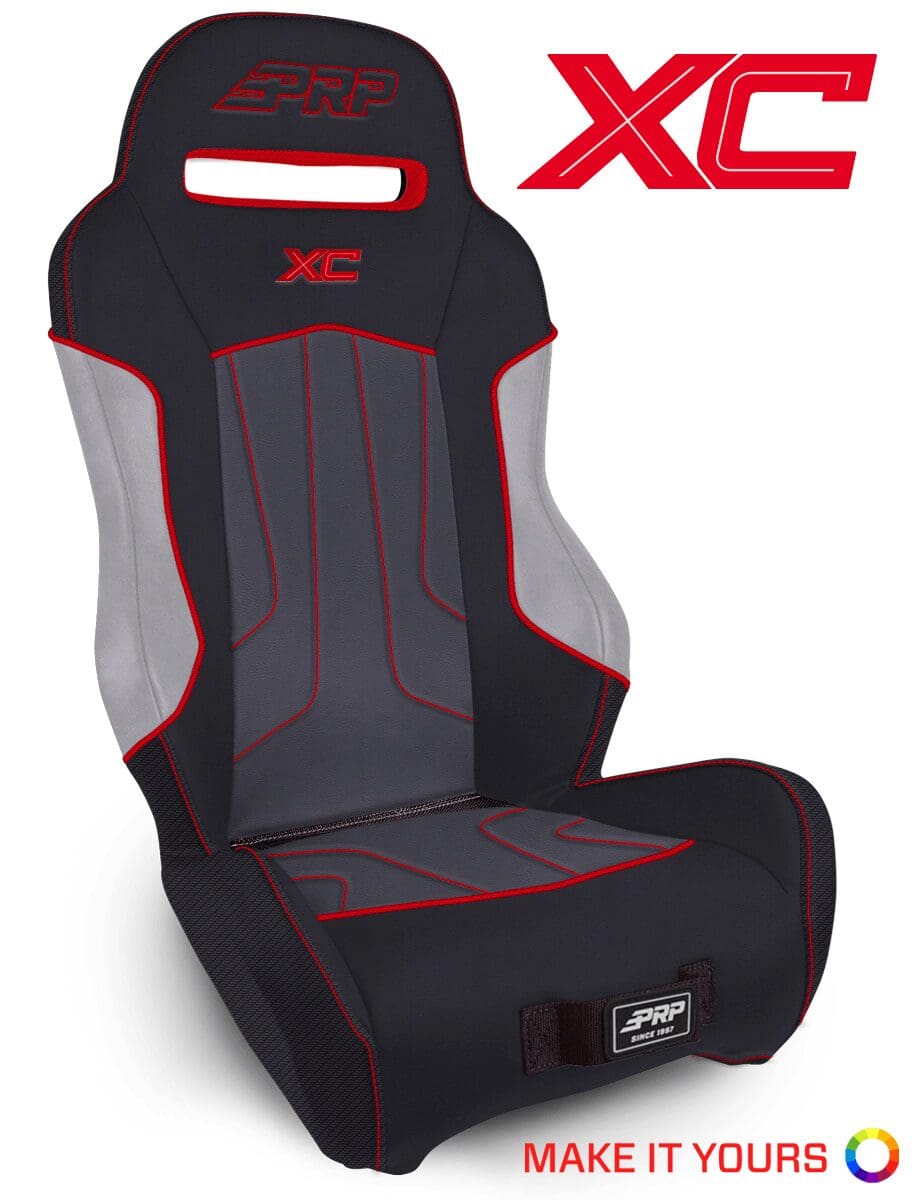 XC Suspension Seat for Polaris RZR 570, 800, 900; Can-Am Commander (2011-2020), Can-Am Maverick (2013-2017); Arctic Cat Havoc, & Wildcat XX