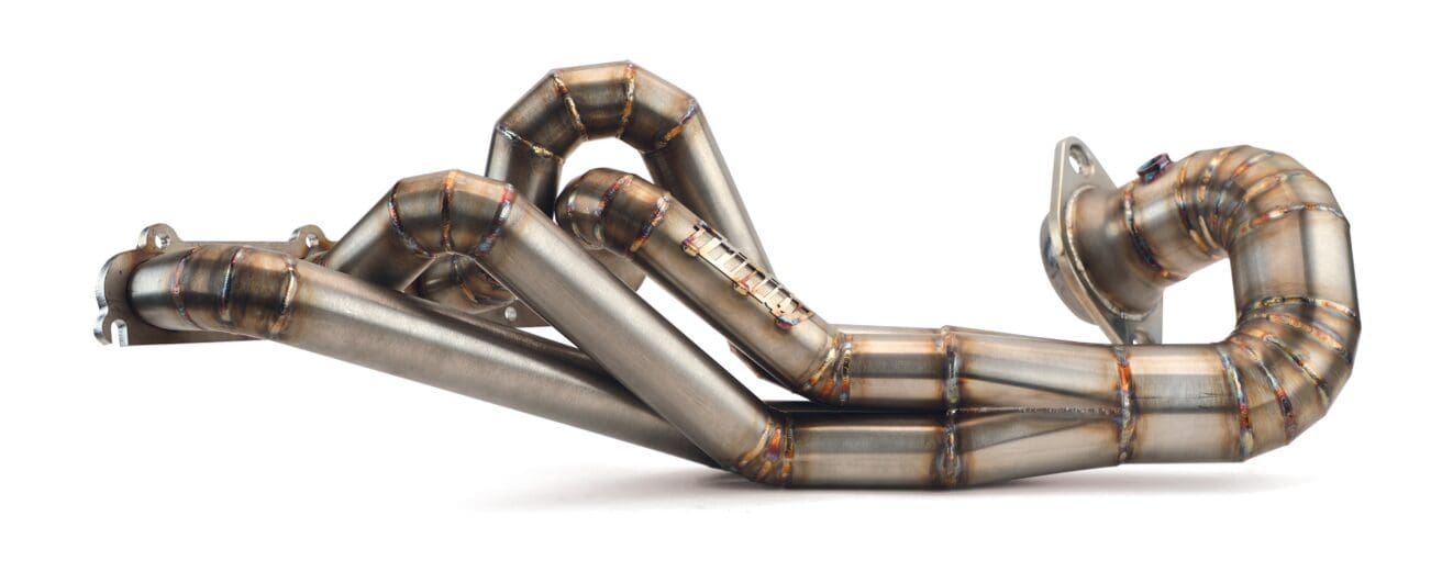 Rzr Pro R / 4 Header - Stainless Steel