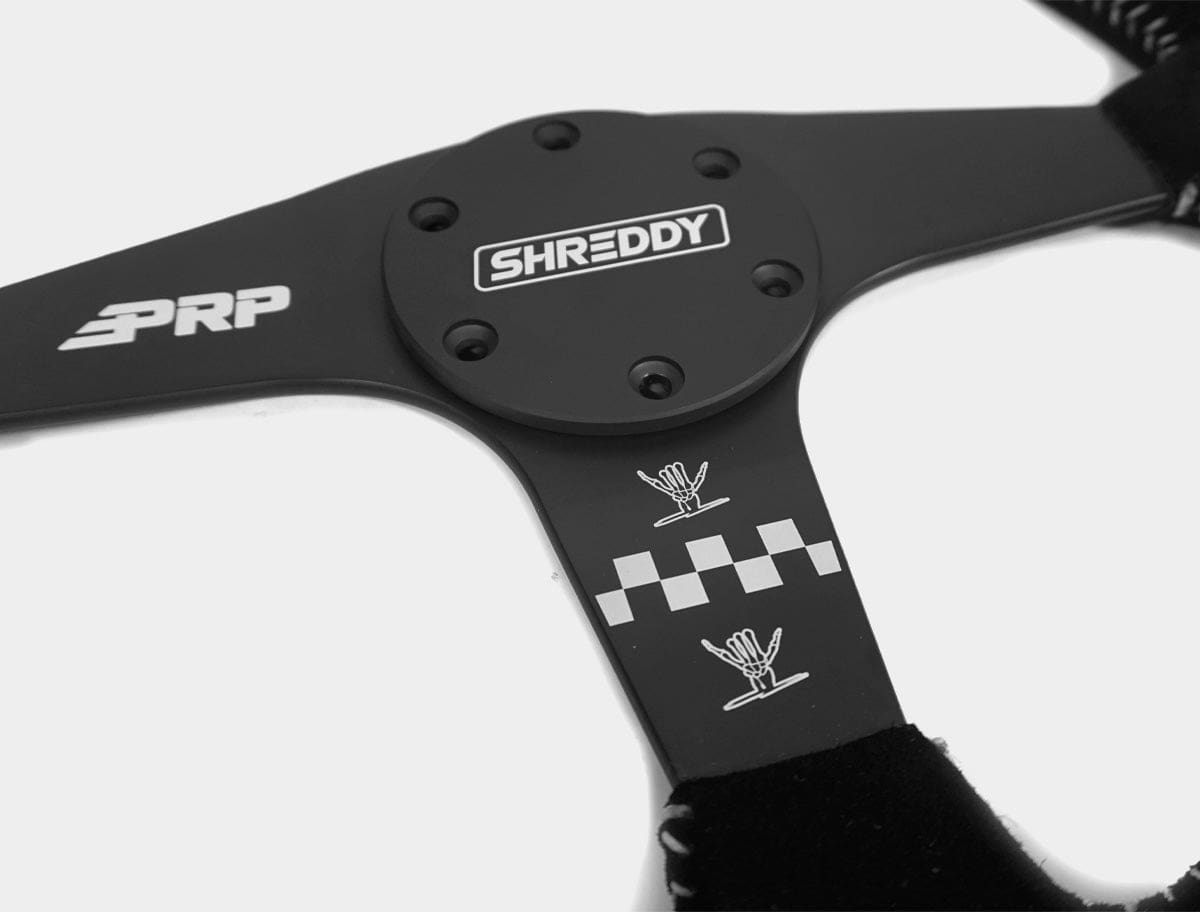 PRP X Shreddy Shred Fast Steering Wheel, Flat - Image 2