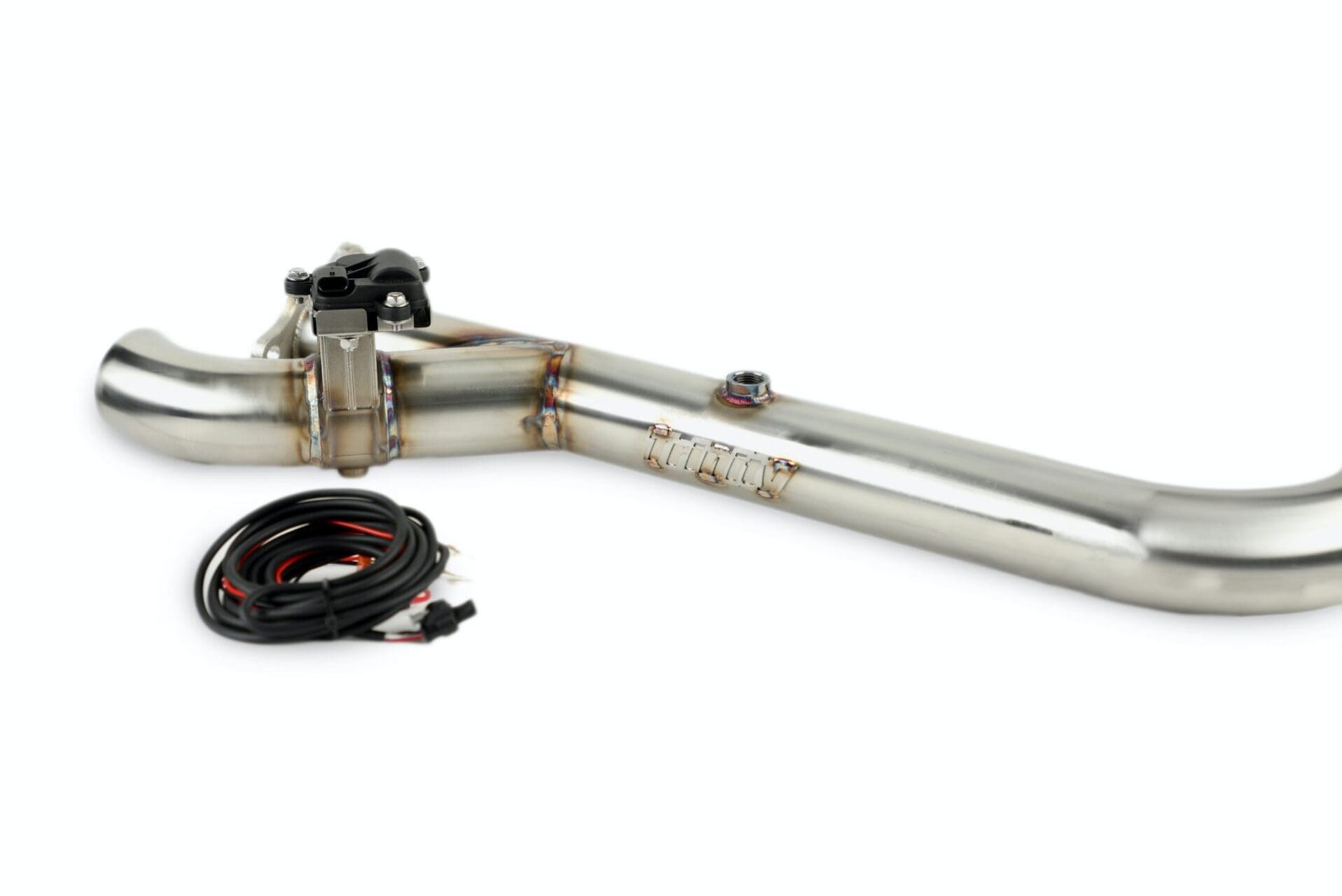 Rzr Pro Xp / 4 / Turbo R / 4 Side Piece Header Pipe (W/Electric Cut Out) - For Oem And Slip On Mufflers - Image 4