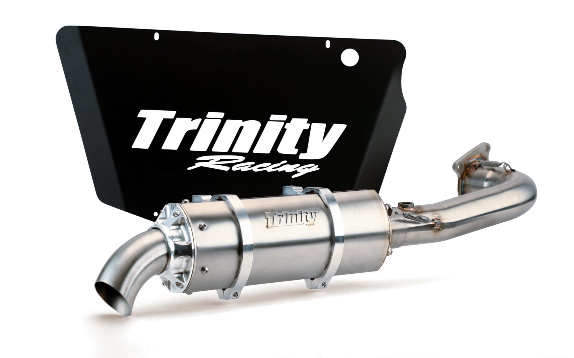Rzr Xp/Xp4 Turbo / Turbo S/4 Stinger Full Exhaust (Single Muffler) - Stainless Steel Big Core Muffler
