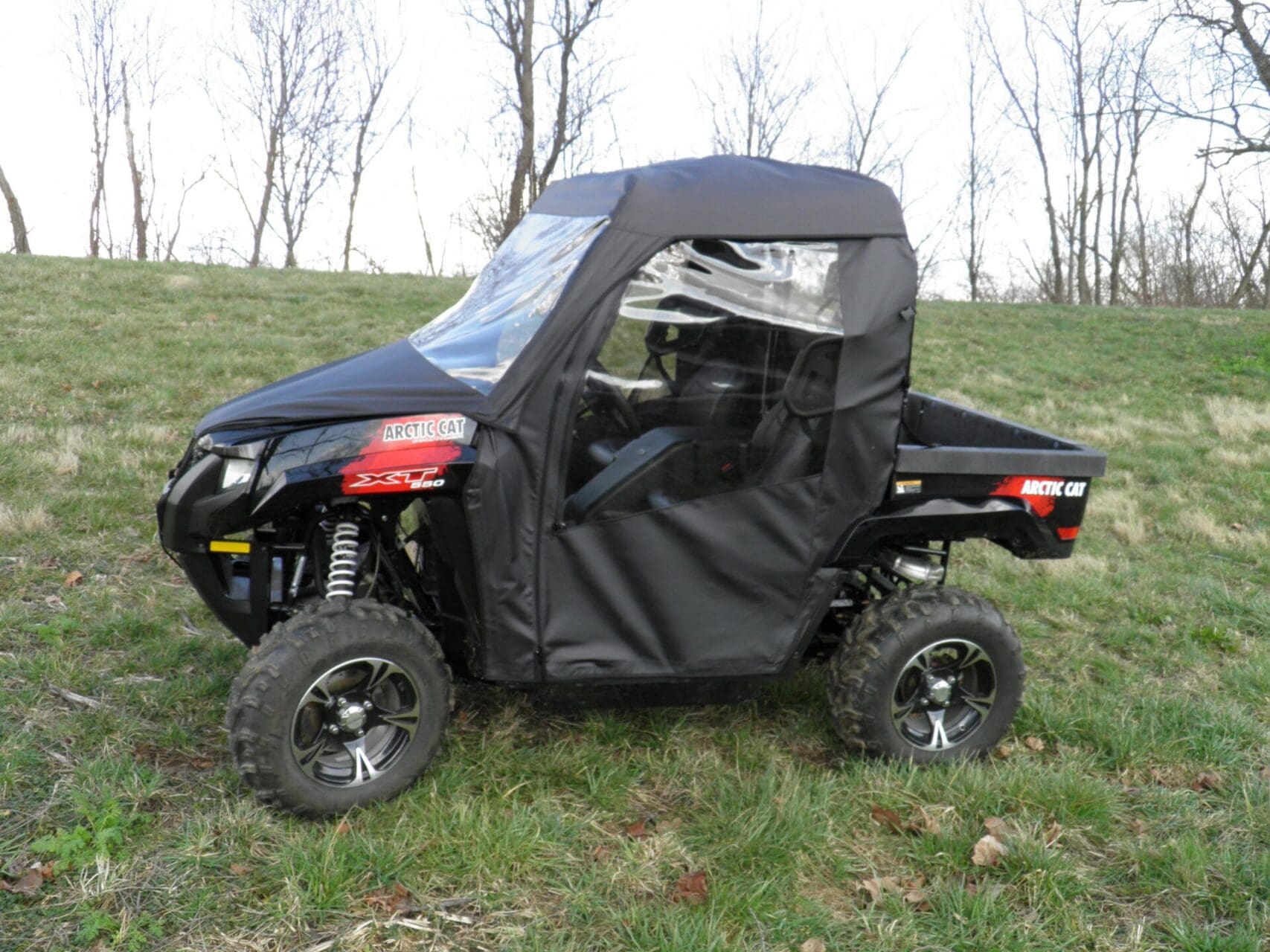 Arctic Cat side-by-side vehicle with cab