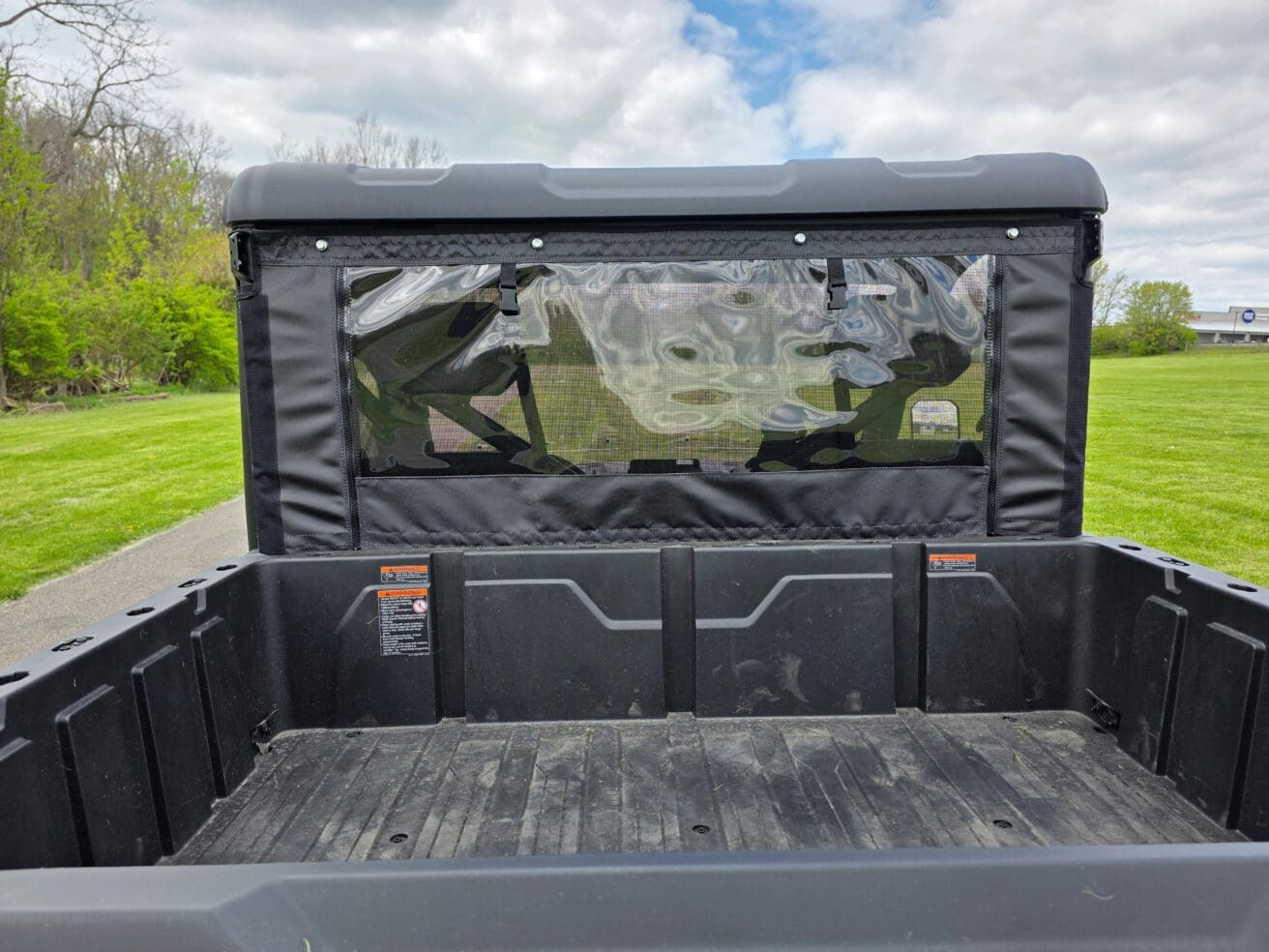 Arctic Cat Wildcat Trail - Soft Back Panel with Mesh/Vinyl Window