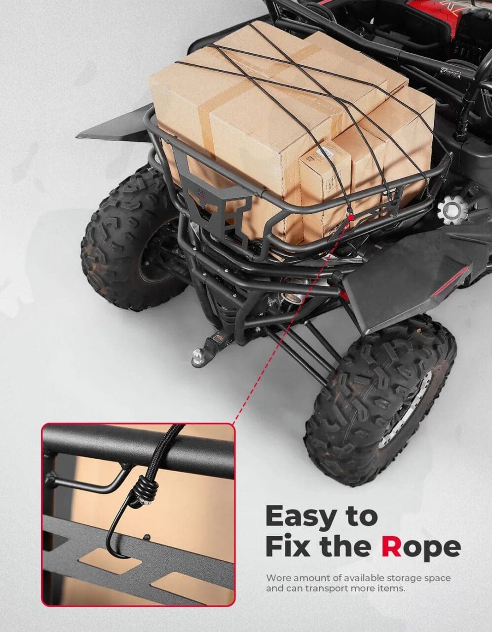 Bed Enclosure Rear Tailgate for CFMOTO ZFORCE 950 - Image 2