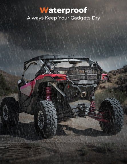 Camo Rear Storage Bag for Can-Am Maverick X3/MAX - Image 6