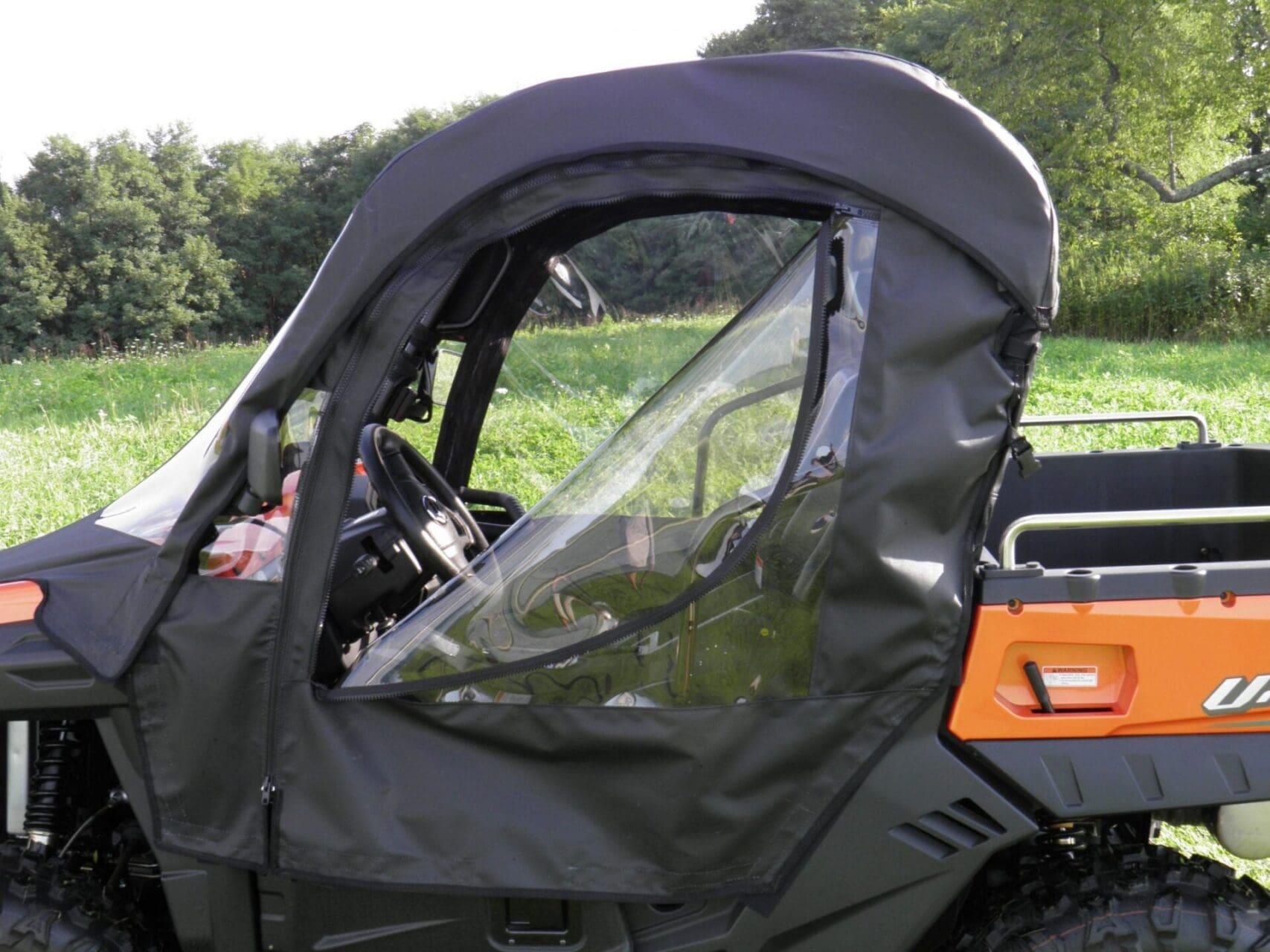 CFMoto UForce 500/800 - Full Cab Enclosure for Hard Windshield (Half Doors) - Image 2