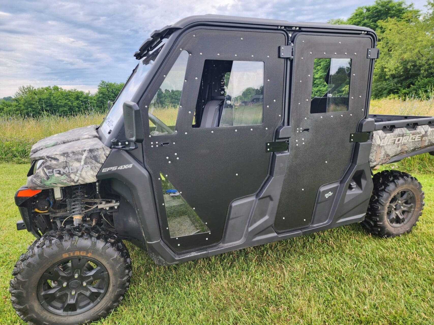 CFMoto UForce 1000XL - 3/8" ABS Hard Doors - Image 10