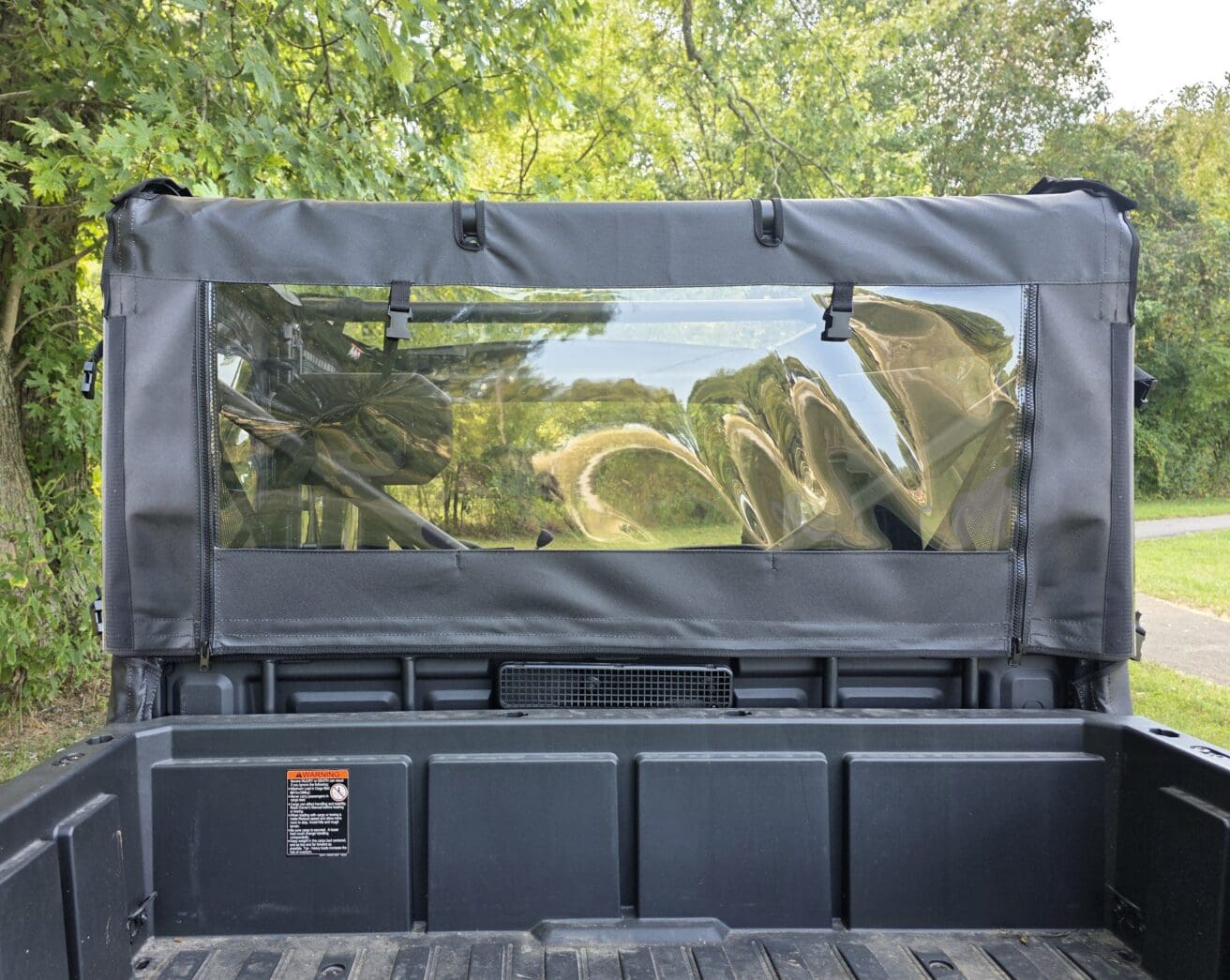 CFMoto UForce 800XL - Heavy-Duty Canvas Back Panel