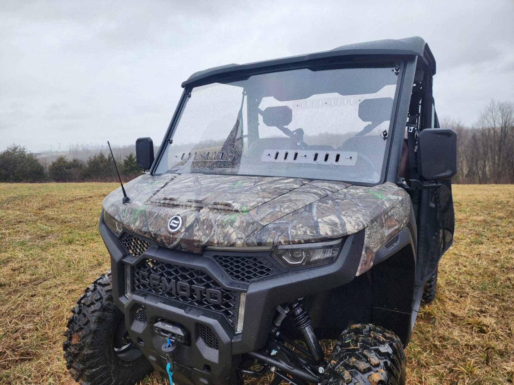 CFMoto UForce U10 Pro/U10 XL Pro Front Windshield - Image 2