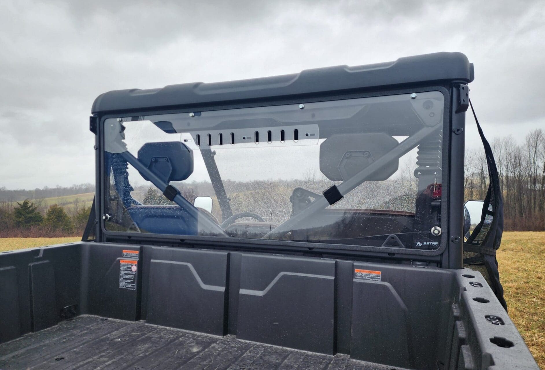 CFMoto UForce U10 Pro/U10 XL Pro Rear Windshield - Image 2