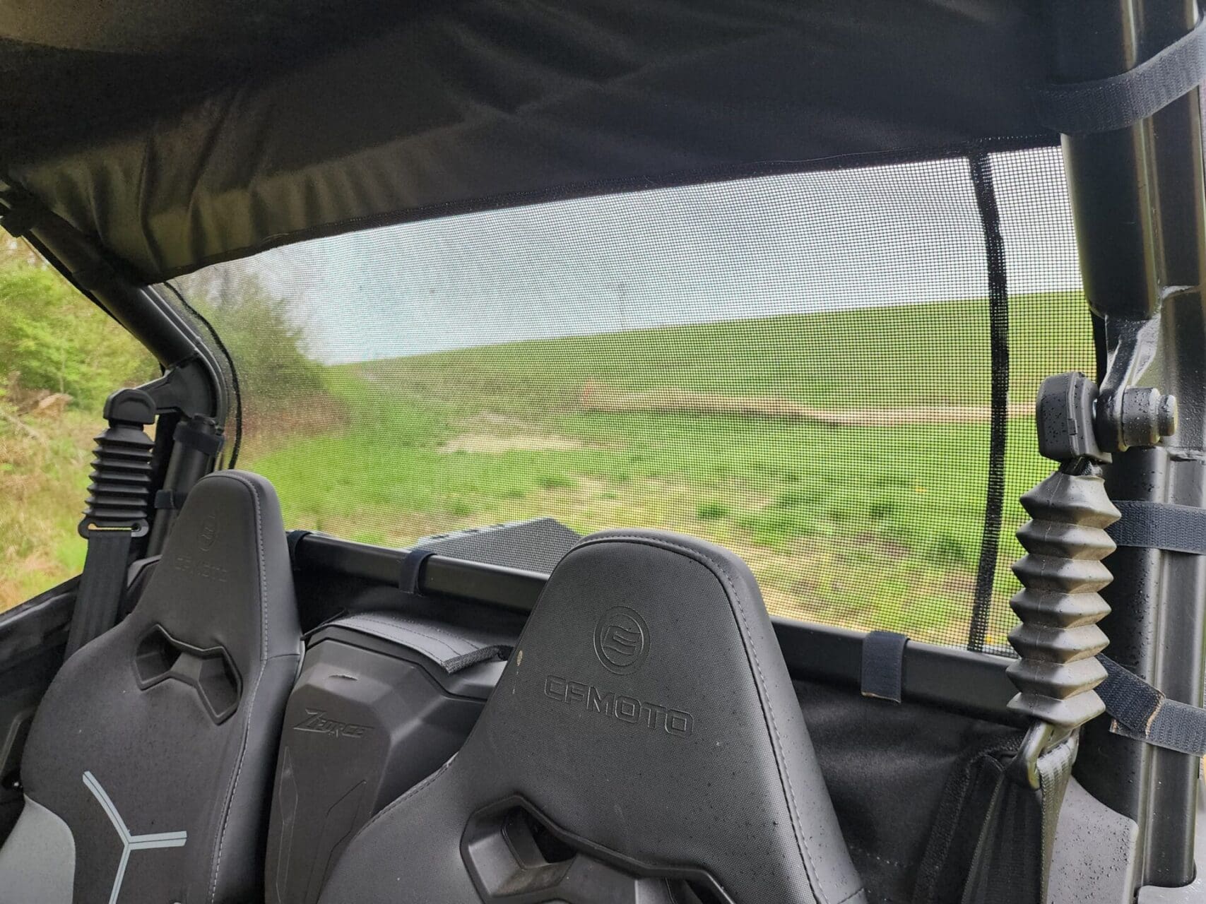 CFMoto ZForce 800 Trail/950 Sport - Rear Panel with Mesh Window - Image 3