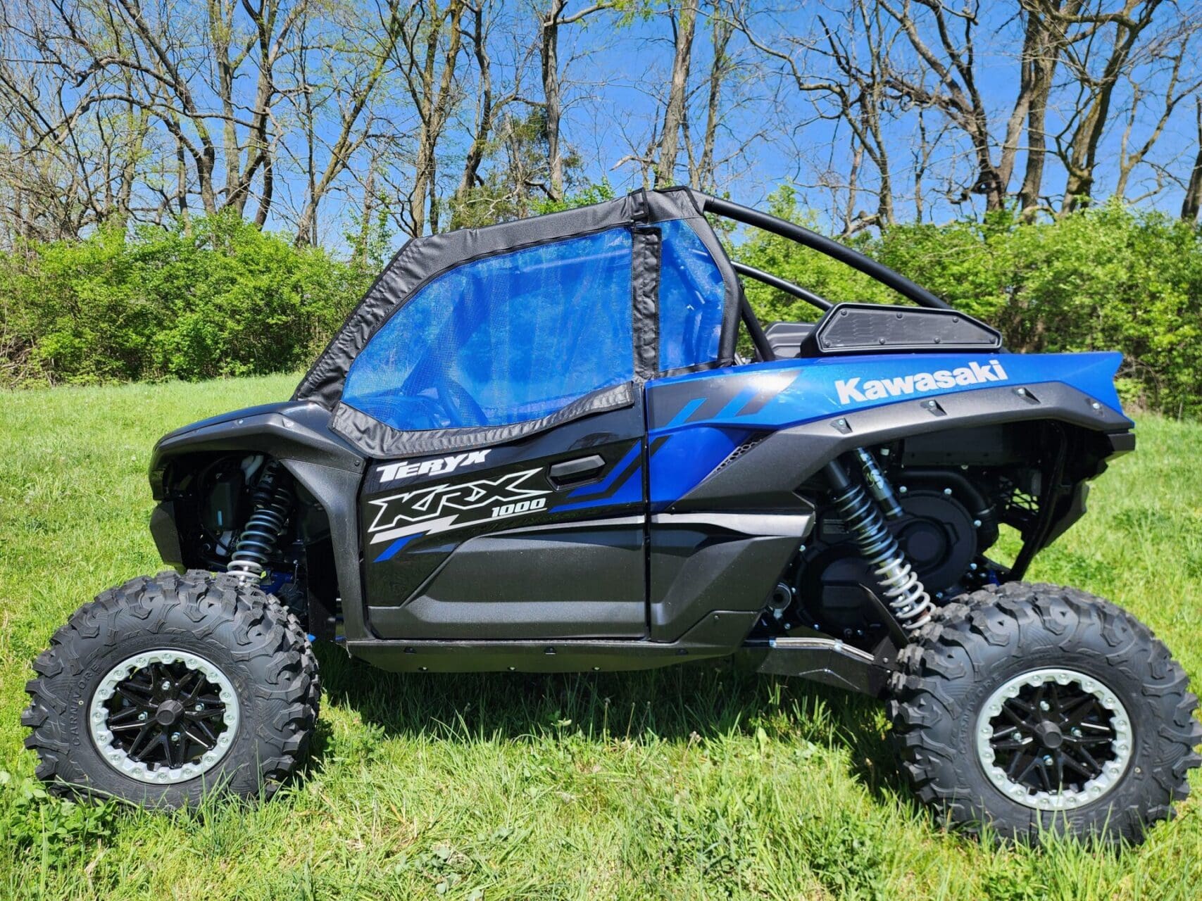 CFMoto ZForce 800 Trail/950 Sport - Rear Panel with Mesh Window - Image 4