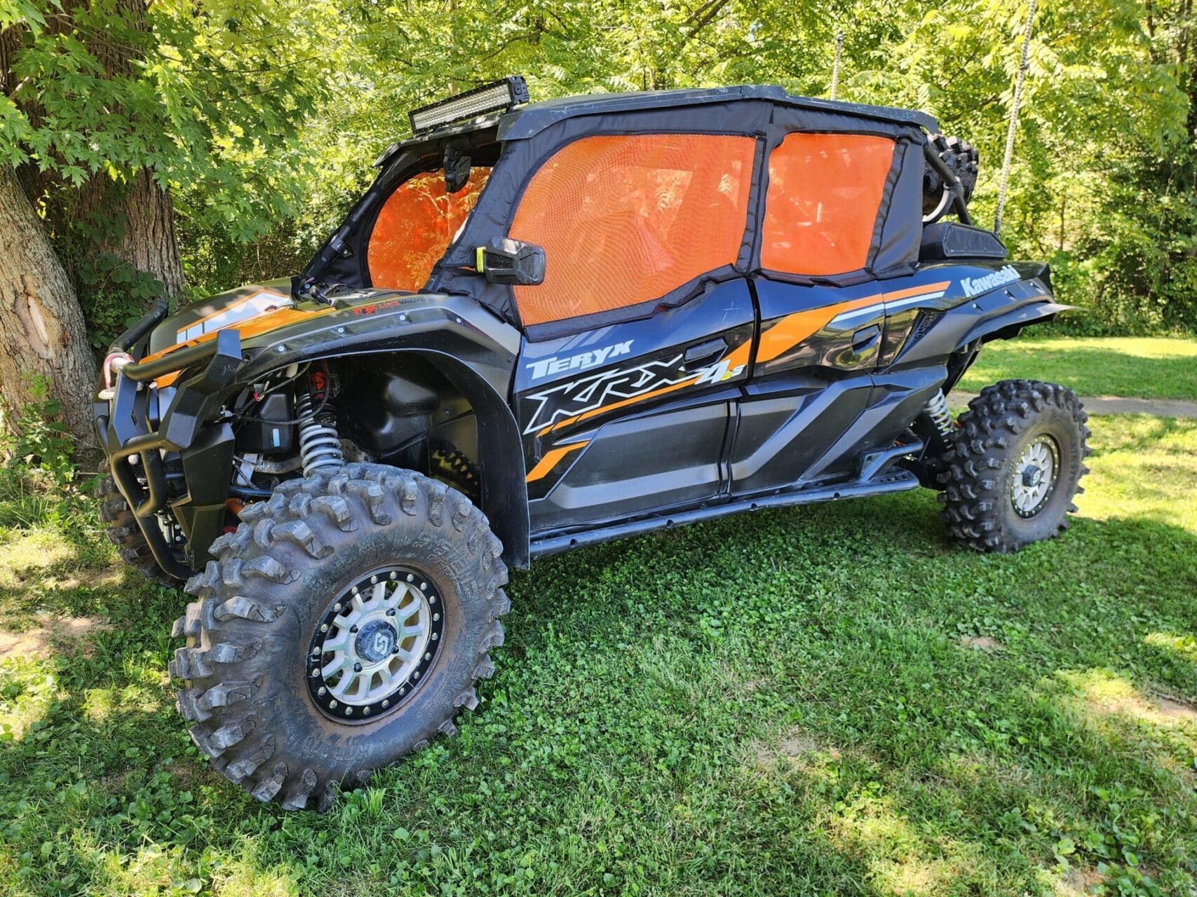 CFMoto ZForce 800 Trail/950 Sport - Rear Panel with Mesh Window - Image 5